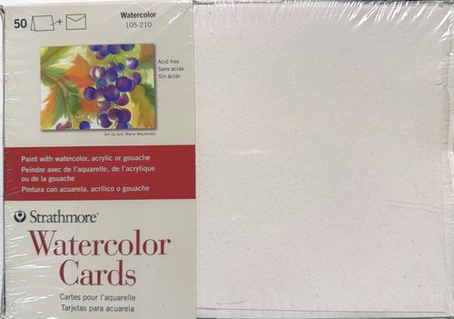 Strathmore watercolor cards - watercolor,